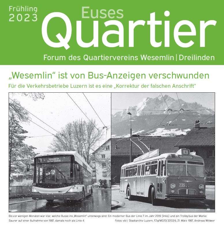 "Euses Quartier" Frühlingsausgabe 2023