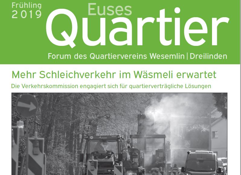 "Euses Quartier" Frühlingsausgabe 2019