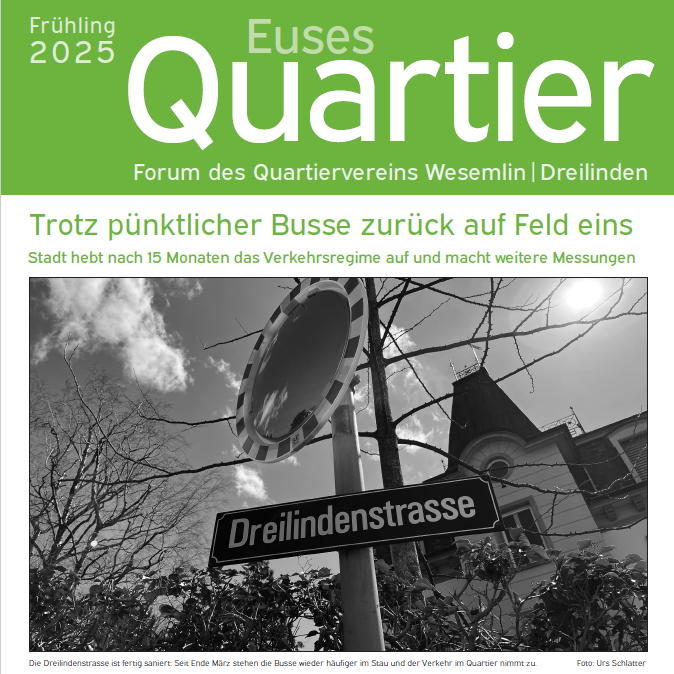 Die neue Quartierzeitung ist da!