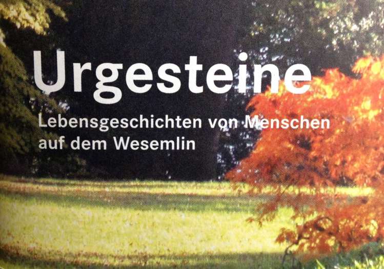 Die Frontseite von "Urgesteine".